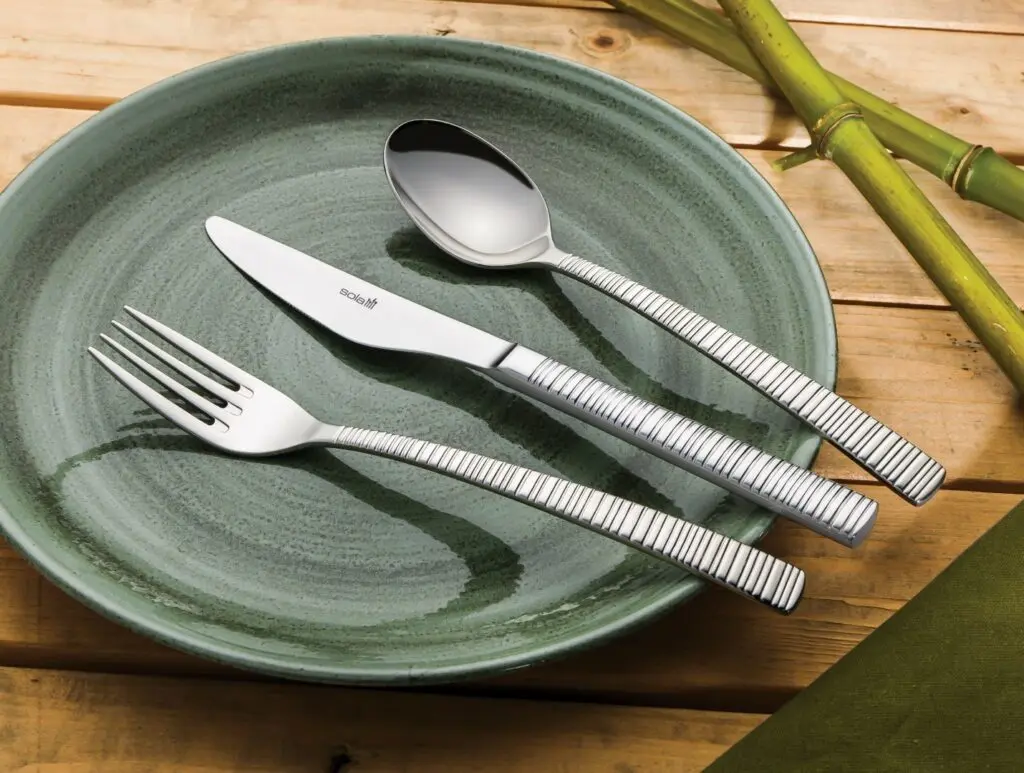 Dessertske, 190mm, 3,5mm, 18/10 rustfrit stål, Sola Bali, (12 stk.) - Sola Bali bestik.webp