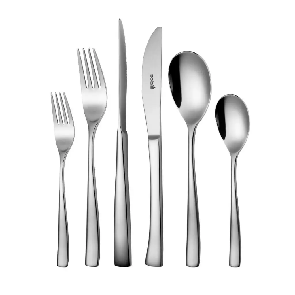 Bordkniv, 204mm, 100gr, 18/10 rustfrit stål, Sola Lotus, (12 stk.) - Sola lotus.webp
