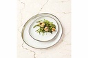 Frokosttallerken, hvid, oval, Ø19,5x16,5x2cm, melamin, ubrydelig, PLATO, (12 stk.) - Frokosttallerken, hvid, oval, Ø19,5x16,5x2cm, melamin, ubrydelig, PLATO, (12 stk.)