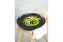 Frokosttallerken, sort, rund, Ø15x1,7cm, stentøj, OKINAWA, (6 stk.) - Frokosttallerken, sort, rund, Ø15x1,7cm, stentøj, OKINAWA, (6 stk.)