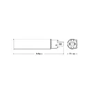 LED kompaktrør, G24q-2, 700lm, 3000K, 7W/830 (18W), HF+230V, LEDVANCE Dulux, (10 stk.) - Ledvance Dulux-D LED 7W - 830 Varm Hvid - 4-Pinde - Erstatter 18W.webp