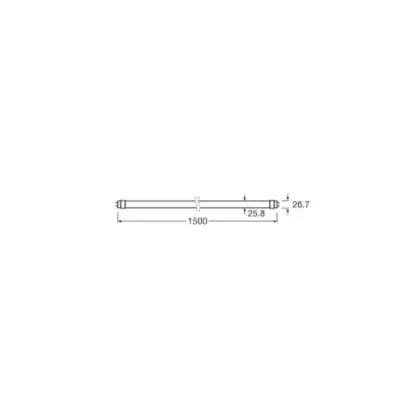 LED lysrør - T8 PFM multi 1500mm, G13, 2800/3300lm, 3000K, 23,1W/830 (58W), EM+230V, LEDVANCE, (10 stk.) - LEDVANCE 4099854432682.webp