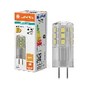LED stiftpære, GY6.35, 475lm, 2700K, 3,3W/827 (40W), klar, LEDVANCE, (20 stk.) - LED PIN 40 320° P 3.3W 827 Clear GY6.35.webp