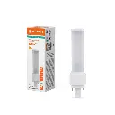 LED kompaktrør, G24D-1, 600lm, 4000K, 5W/840 (10W), EM+230V, LEDVANCE Dulux, (10 stk.) - DULUX LED D10 EM & AC MAINS VALUE 5W 840 G24D-1.webp