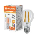 Dæmpbar LED standardpære, Ra97, E27, 470lm, 2700K, 4,2W/927 (40W), klar, LEDVANCE Parathom, (10 stk.) - LED Classic A 40 Filament DIM CRI97 S 4.2W 927 Clear E27.webp