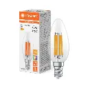 Dæmpbar LED kertepær, Ra97, E14, 470lm, 2700K, 4,2W/927 (40W), klar, LEDVANCE Parathom, (10 stk.) - LED Classic B 40 Filament DIM CRI97 S 4.2W 927 Clear E14.webp