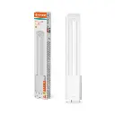 LED kompaktrør, 2G11, 900lm, 3000K, 8W/830 (18W), HF+230V, LEDVANCE Dulux, (10 stk.) - DULUX LED L18 HF & AC MAINS VALUE 8W 830 2G11.webp