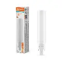 LED kompaktrør, G24q-3, 990lm, 3000K, 10W/830 (26W), HF+230V, LEDVANCE Dulux, (10 stk.) - DULUX LED E26 HF & AC MAINS VALUE 10W 830 G24Q-3.webp