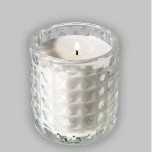 Stort glaslys, 50t, Whisky, Ø8x8,6cm, PJ Nordic, (24 stk.) - Stort glaslys 50 brændetimer.webp