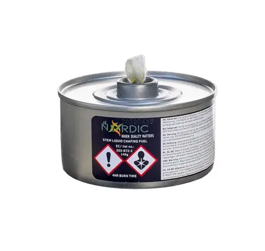 Buffetvarmer, Stem Wick, 4t, 145g, PJ Nordic, (24 stk.) - Buffetvarmer, Stem Wick, 4t, 145g.webp
