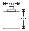 Olielys, 42t, N-Paraffin, Ø6,05x6,35cm, PJ Nordic, (36 stk.) - Nordic olielys 42 timer N-Paraffin.webp