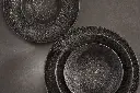 Middagstallerken, Ø26,8cm, CANDY BLACK, (6 stk.) - CANDY BLACK DINNER PLATE D26,8CM.webp