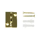 Vægkrog til afspærringssystem, 5x4cm, rustfrit stål, Securit CLASSIC, flere farver, (1 stk.) - Securit RS-CLWH-GO.webp