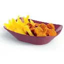 Genanvendelig snacktallerken, M, 9,5x5,5x4,2cm, mørkerød, PP, (100 stk.) - Genanvendelig snacktallerken, M, 9,5x5,5x4,2cm, mørkerød, PP.webp