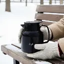 Termokande til kaffe, 1L, sort, Helios, (1 stk.) - Helios Kaffekande.webp