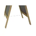 Gadeskilt med kridttavle, Securit® NATURE, 135 cm, bøgetræ, (1 stk.) - Securit gadeskilt SBS-N-135.webp