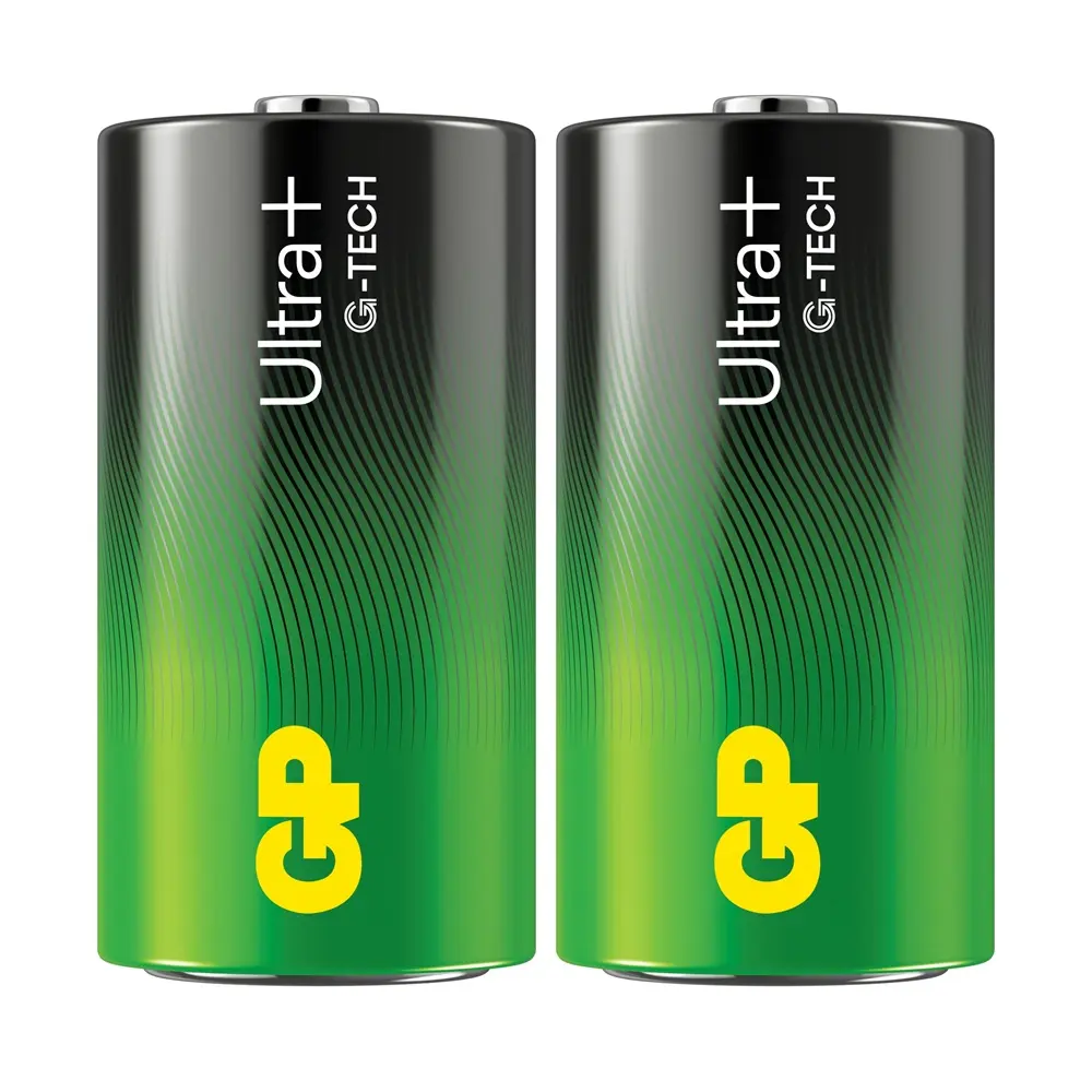 Batteri, GP Ultra Plus, Alkaline, C, (2-pak) - GP Ultra Plus, Alkaline, C.webp