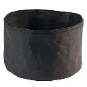 Brødkurv, Ø20x13cm, kraftig, foldbar, papirspose, læderlook, sort, (1 stk.) - Brødkurv, Ø20x13cm, kraftig, foldbar, papirspose, læderlook.webp