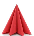 Middagsserviet, 1/4 fold, 40x40cm, rød, airlaid, (600 stk.) - Airlaid 40x40cm rød middagsserviet.webp