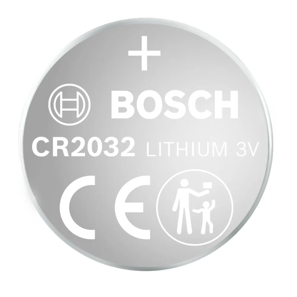 CR2032-knapcellebatteri, 3V, Bosch Lithium, 6-blister, (1 stk.) - CR2032 Bosch Alkaline.webp