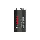 9V-batteri (6FR6), Bosch Ultra Lithium, (1 stk.) - 9V Bosch Ultra Lithium.webp