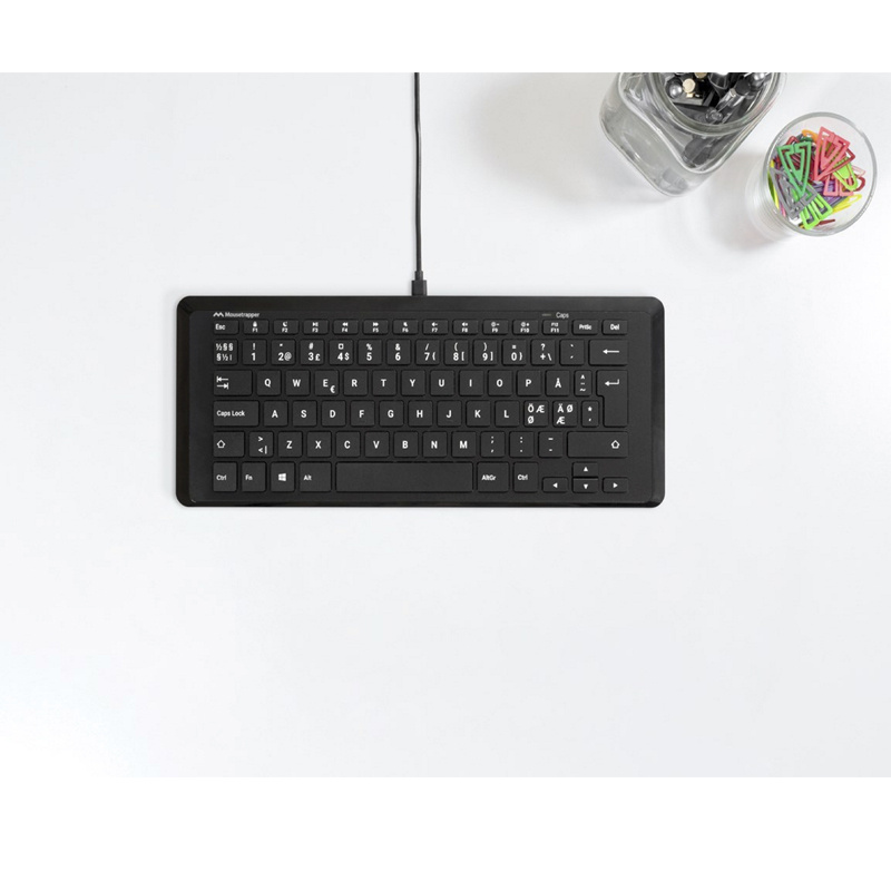 Tastatur, Mousetrapper TB410, Wireless Desktop (Nordic), sort - Tastatur, Mousetrapper TB410, Wireless Desktop (Nordic), sort-02.jpg