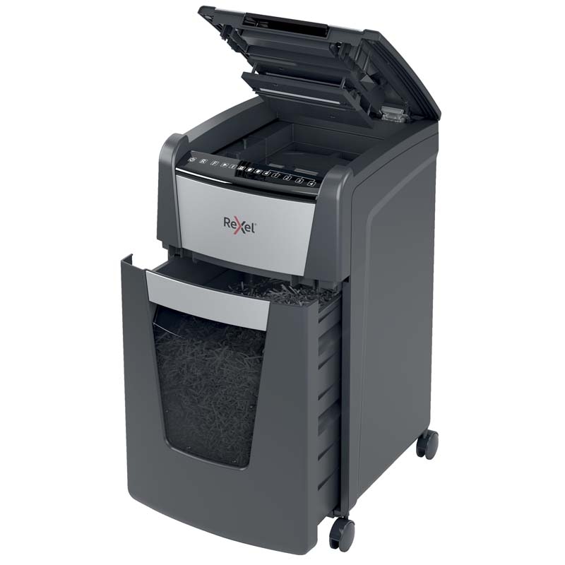 Makuleringsmaskine, Rexel Optimum AufoFeed+ 300M antal ark: 300 - Makuleringsmaskine, Rexel Optimum AufoFeed+ 300M antal ark 300-04.jpg