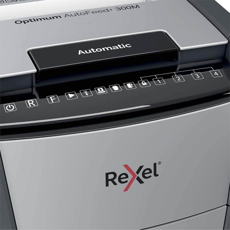 Makuleringsmaskine, Rexel Optimum AufoFeed+ 300M antal ark: 300 - Makuleringsmaskine, Rexel Optimum AufoFeed+ 300M antal ark 300-05.jpg