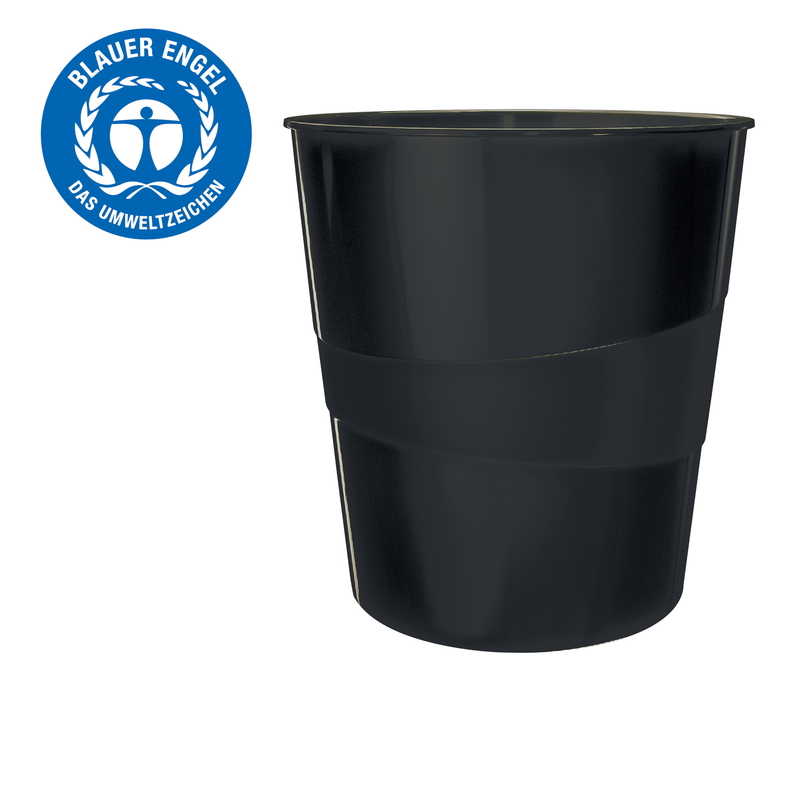 Papirkurv, Leitz, 15 liter, sort - Papirkurv, Leitz, 15 liter, sort-03.jpg