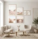 Indrammede billeder med naturmotiver - Securit ONE GALLERY Natural Earth, (sæt á 6 stk.) - Securit ONE GALLERY Natural Earth.webp