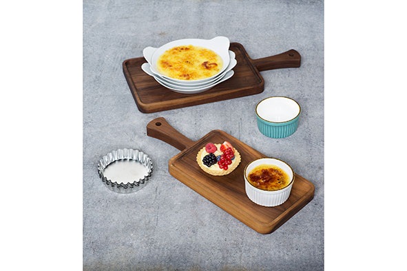 Ramekin, 125 ml, Ø8,8x4,4cm, blå/grøn, porcelæn, BRISBANE, (6 stk.) - Ramekin, Ø8,8x4,4cm, blå/grøn, porcelæn, BRISBANE, (6 stk.)