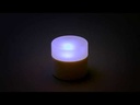 LED lys komplet, 4,8x5cm, 3 stk, valgfri farveskifte, med oplader, Duni, (1 sæt) - LED lys komplet, 4,8x5cm, 3 stk, valgfri farveskifte, med oplader, (1 sæt)