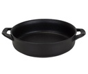 Ovngryde med håndtag, sort stentøj, Ø22x32,5cm, 1,75l, MADISON, (1 stk.)