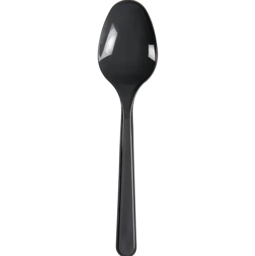 Flergangsske, høj kvalitet, 17,8cm, grå, genanvendelig PP, (50 stk.)