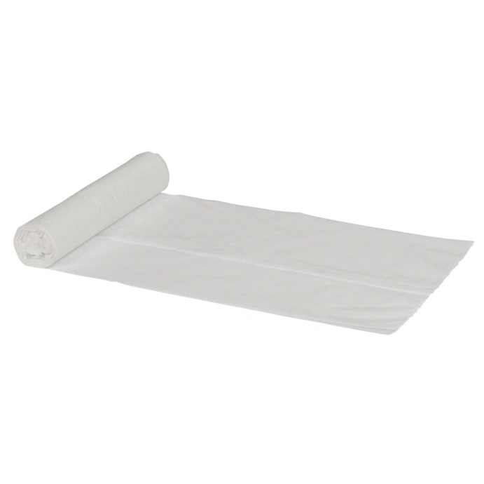 Spandeposer med stjernebund, 15 l, 37x50cm, hvid, HDPE/virgin, 15 my, (60 rl á 30 stk, 1800 stk.)