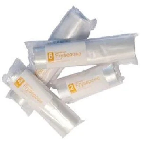 Frysepose med skrivefelt, 10 l, 28x53cm, klar, LDPE, (25 rl á 50 stk, 1250 stk.)