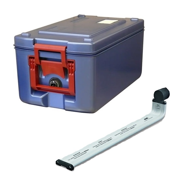 Termokasse med ekstra varmeisolering, 26 ltr, Blu’Box 26 Plus Hot, Thermohauser, (1 stk.)
