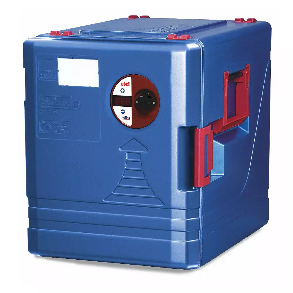 Termokasse med regulerbar varmefunktion, GN 1/1, 52 ltr, Blu’Box 52 GN, Thermohauser, (1 stk.)
