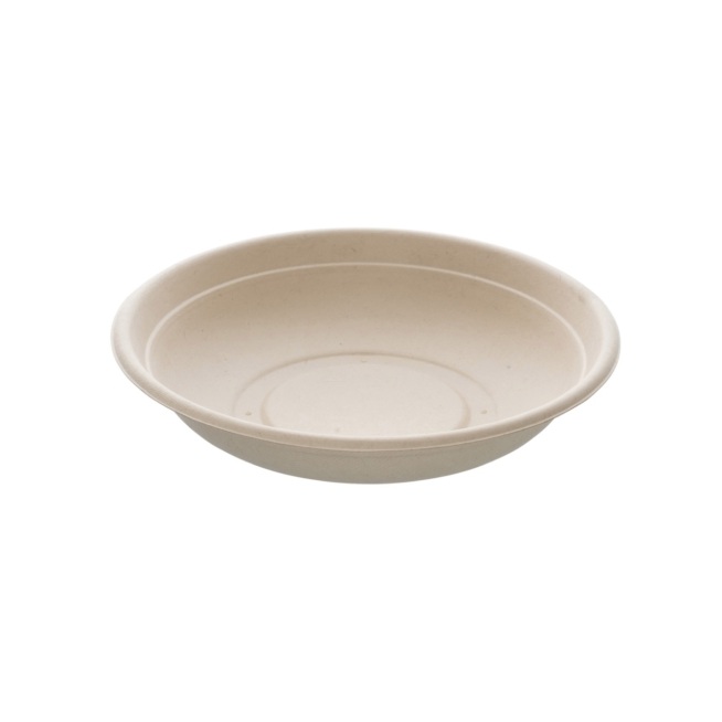 Salatskål, 750ml, ø21cm, rund, bagasse, (300 stk.)