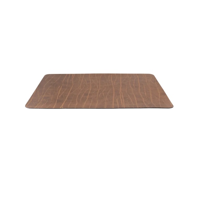 Dækkeserviet, Securit® LEATHER, 45x33,1x0,3 cm, læder, flere farver, (1 stk.) (Brun)