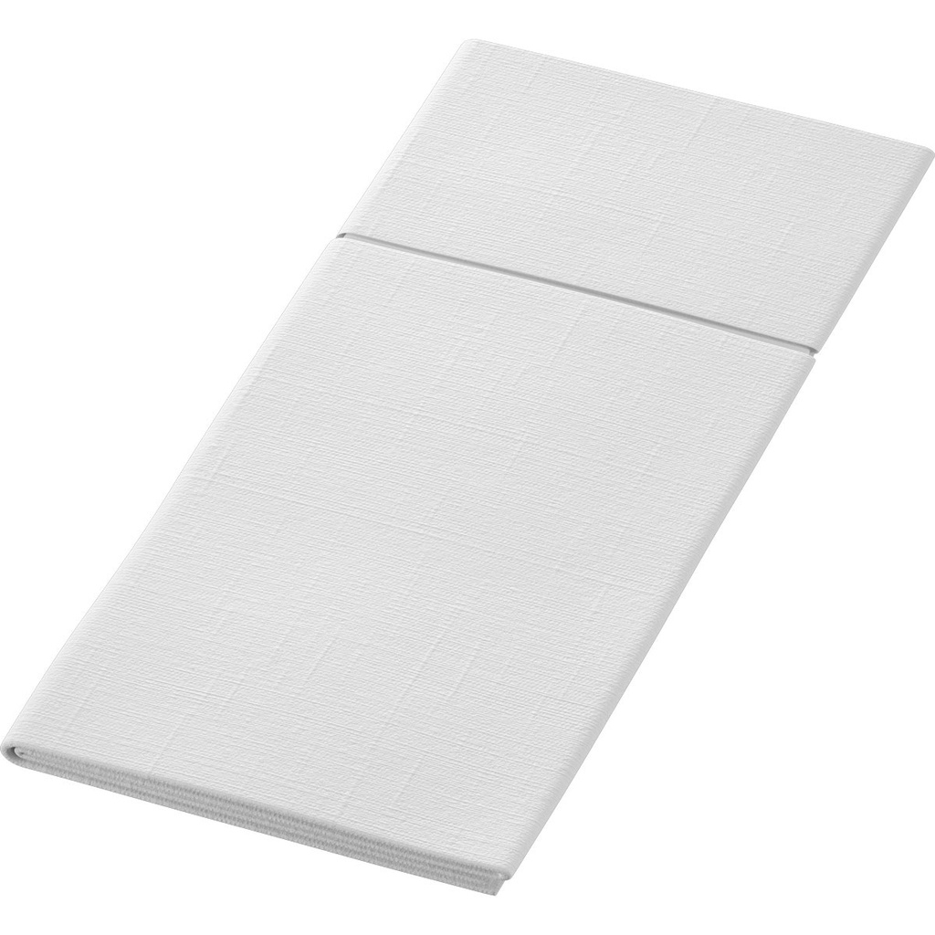 Servietlommer, 40x33cm, Duni Bio Duniletto Slim, flere farver, (260 stk.) (Hvid)