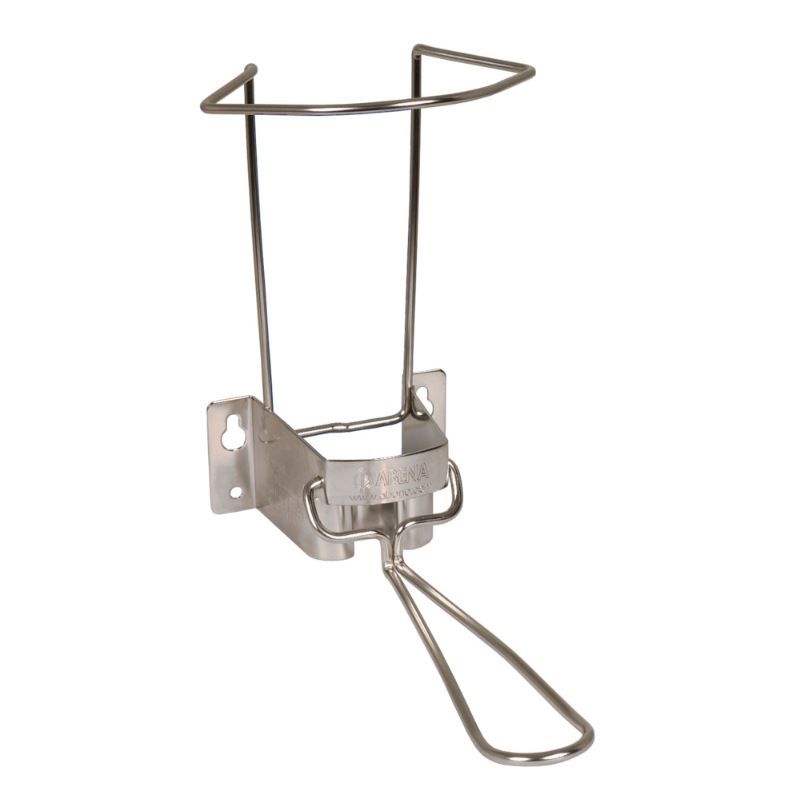 Dispenser, 1000 ml, stål, til stand-back flasker, med 14 cm arm, (1 stk.)