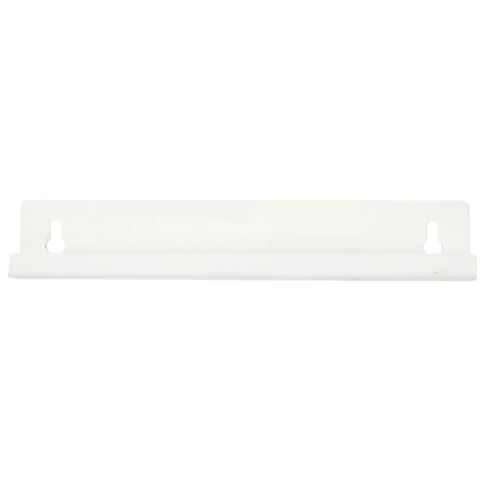 Vægbeslag, 0,3x20x4cm, Metal, Hvid, Til 26-Liter plastspande med sving låg (1 stk.)