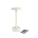 LED lampe, ledningsfri, 11,8x26cm, DUNI Nour, flere farver, (1 stk.) (Sand)