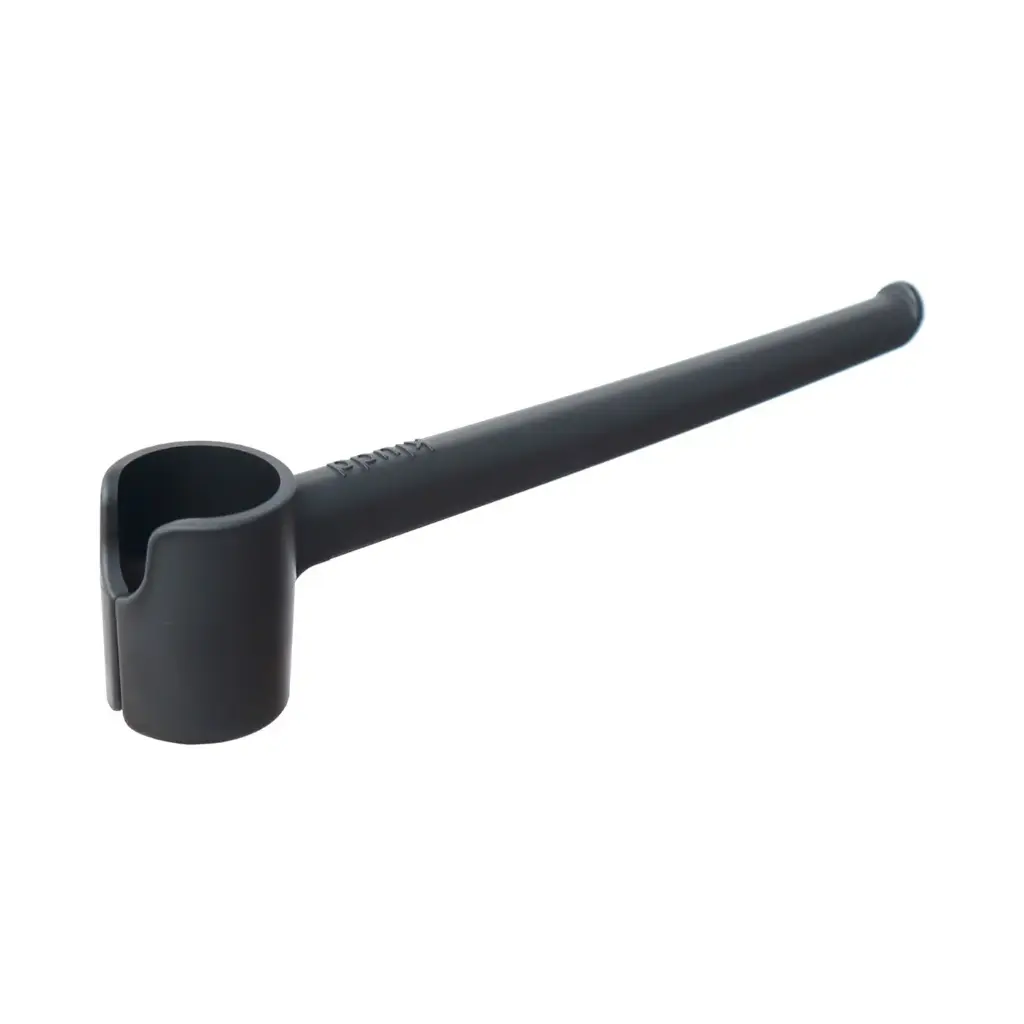 Karkludholder t/ Ø22-28mm køkkenarmaturer, universal, sort plast, (1 stk.)