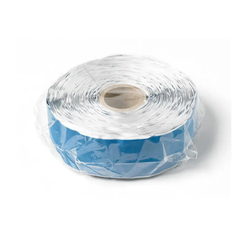 Detekterbar plasterrulle m/ super stretch, 6cm x 25m, blå, Detectaplast, (1 stk.)