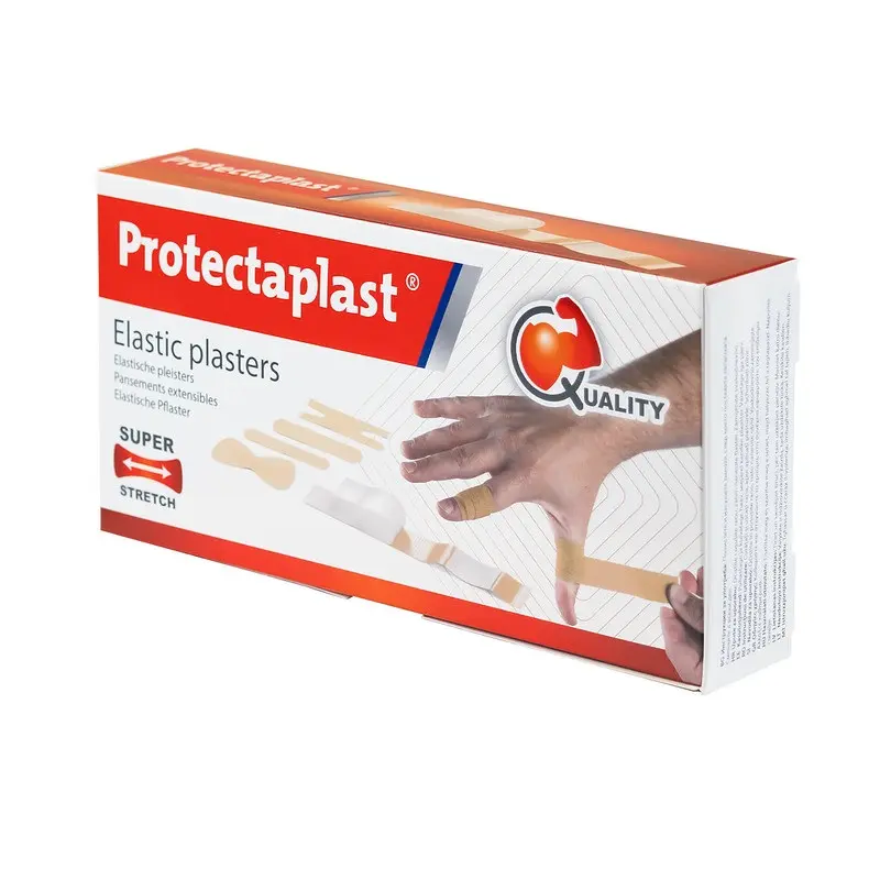 Elastiske plastre, 19x72mm, Protectaplast, (100 stk.)