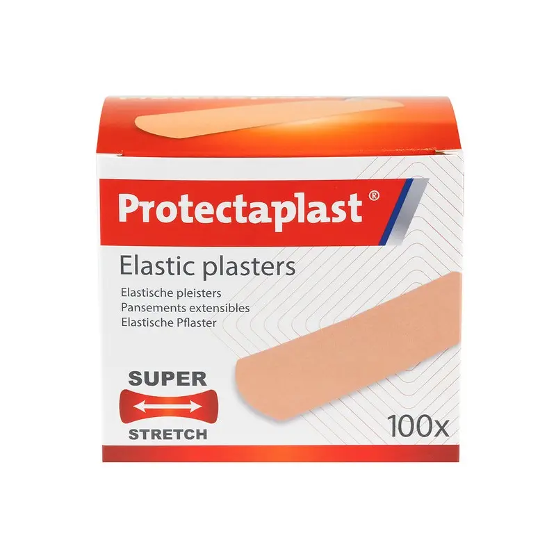 Elastiske plastre, 25x72mm, Protectaplast, (100 stk.)
