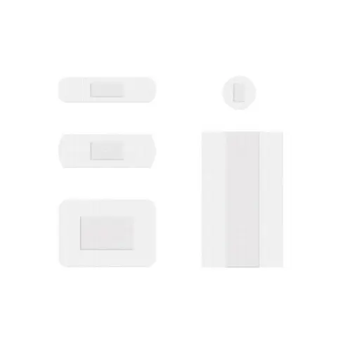 Allergivenlige plastre, 5 størrelser, sensitiv, Protectaplast Soft, (50 stk.)