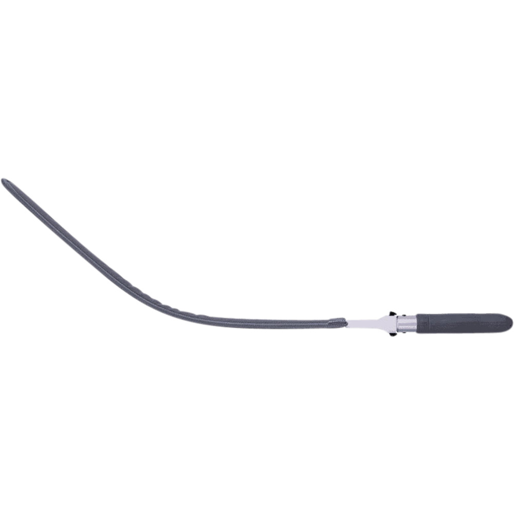 Holder til interiørhåndmoppe, 73x5,5cm, grå, metal/plast, (1 stk.)